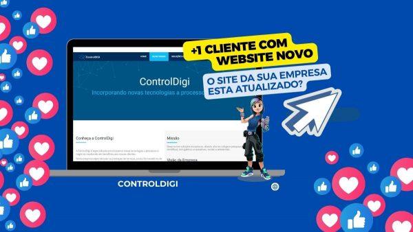 Reformulação do website da Control Digi