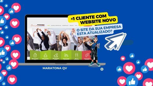 Reformulação do website da Maratona Qv