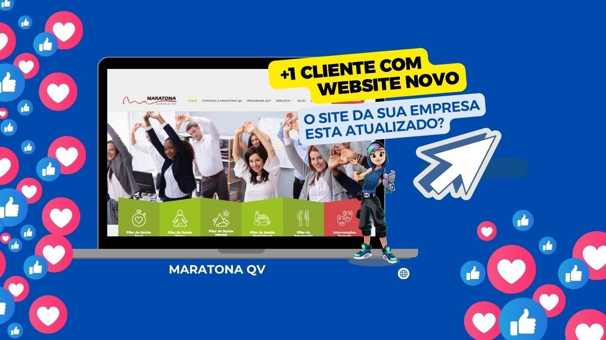 Reformulação do website da Maratona Qv