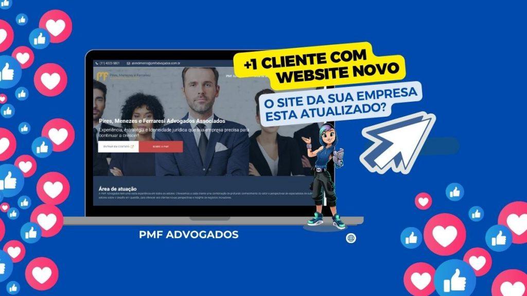 Reformulação do website da PMF Advogados