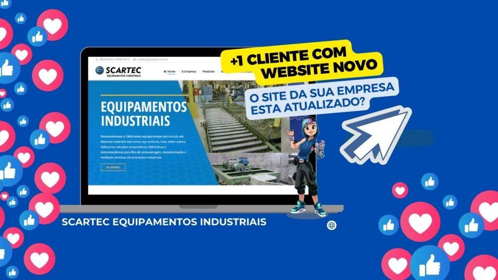 Reformulação do website da Scartec