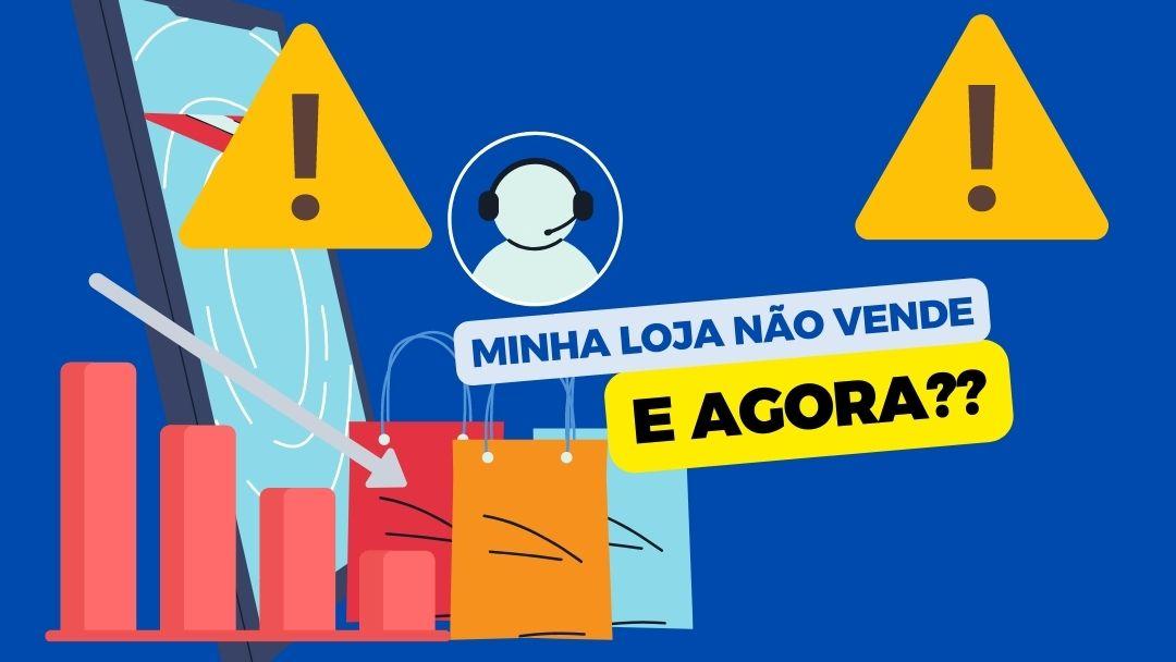 loja virtual não vende nada